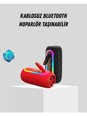 MK Beykoz Yeni Nesil Bluetooth 5.1 Hoparlör – Güçlü Ses Hızlı Bağlantı Uzun Pil Ömr - KE002Q-798CG