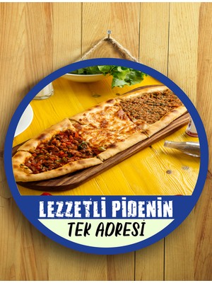 Mayeka Cafeler Restoranlar Pideciler Için Pide Duvar Kapı Tablo Ahşap Askılı Pano Tabela