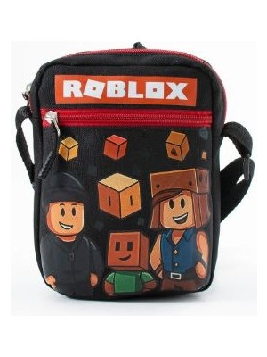 Trg Polo Robloox Çocuk Omuz Çantası – 3 Bölmeli – Su Geçirmez Kumaş (21×16×6 Cm)