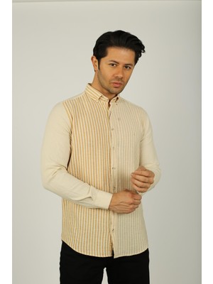 Brango 13268 Erkek Uzun Kol Gömlek