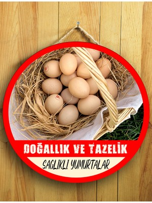 Mayeka Şarküteriler Marketler Yumurtacılar Için Yumurta Duvar Kapı Tablo Ahşap Askılı Pano Tabela