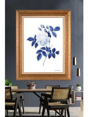 Giyense Altın Varaklı Çerçeveli Paspartulu Tablo DRE735