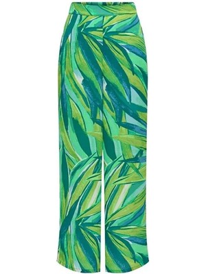 Only Onlalma Lıfe Poly Palazzo Pant Aop