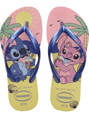 Havaianas Kıds Slım Dısney Stıtch Kız Çocuk Parmak Arası Terlik 4150250