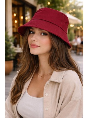 Wearflawless Kadın Bucket Şapka, Yazlık Kova Şapka, Günlük Bucket/fisher Şapka