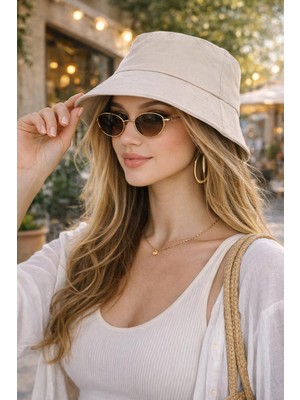 Wearflawless Kadın Bucket Şapka, Yazlık Kova Şapka, Günlük Bucket/fisher Şapka