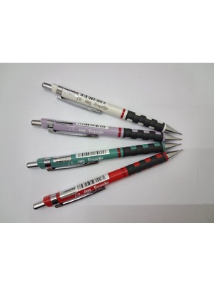 Rotring Tikky Mekanik 0,7mm 4 Lü( Beyaz Lila Yeşil Kırmızı)