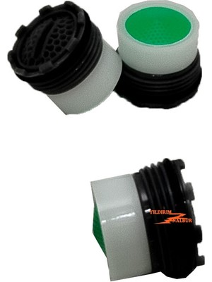 Yıldırım Nalbur 3 Adet Gizli Filtreli Perlatör Batarya Ucu Gizli Perlatör Filtreli Kendinden Dişli