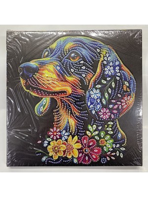 Elegantshop Tuval 5d Yapışan Boncuk Mozaik Tablo 25*25 cm YY110