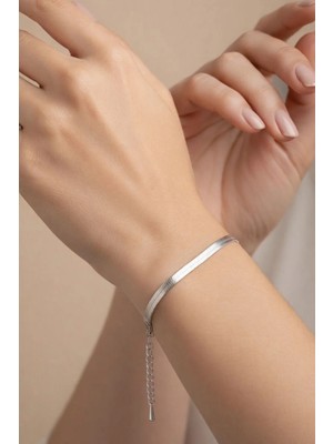 Yılan Zincir Zarif Kadın Bileklik