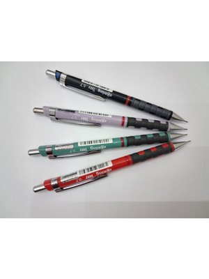 Rotring Tikky Mekanik 0,7mm 4 Lü( Siyah Lila Yeşil Kırmızı)
