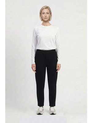 Cottonland Kadın Penelopez Ince Iki Iplik Normal Bel Lastikli Sweat Pantolon