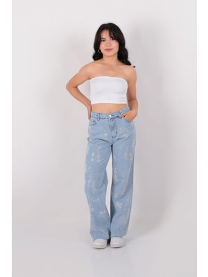 Aynaz 190037 Kadın Jean Pantolon