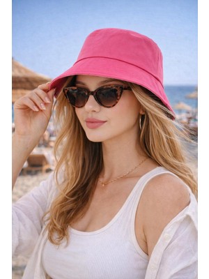 Wearflawless Kadın Bucket Şapka, Yazlık Kova Şapka, Günlük Bucket/fisher Şapka