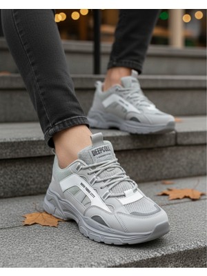 Homiro Erkek Anorak Fuspetli Spor Ayakkabı - Buz