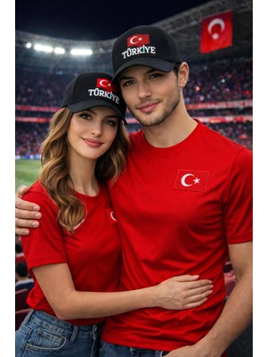 Wearflawless Türkiye Yazılı Şapka, 2026 Dünya Kupası Türkiye Şapkası, Milli Takım Şapkası, Ay Yıldız Şapka, Bizim Çocuklar Şapka