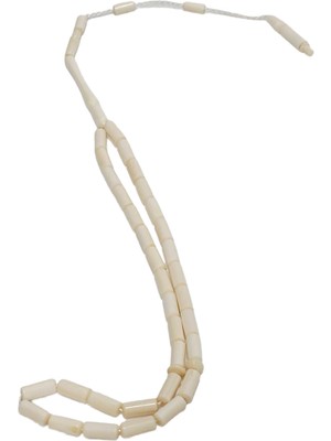 Hasyılmaz Kesme Fildişi Tesbih 4,85 Gram - Koleksiyonluk Fil Dişi Tespih (F023)