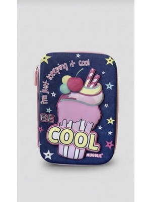 Alpa Store 3D Eva Kabartmalı Kalem Kutusu Kız Çocuk Figürlü Kalemlik Makyaj Çantası Unicorn Kedi Cat Milkshake