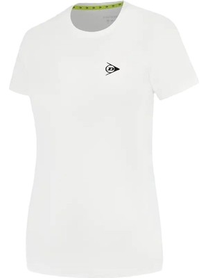 Belirtilmemiş Dunlop D Ap Club Ladies Crew Kadın Beyaz Tişört