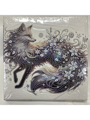 Elegantshop Tuval 5d Yapışan Boncuk Mozaik Tablo 25*25 cm YY58