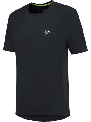 Dunlop D Ap Club Mens Crew Erkek Siyah Tişört