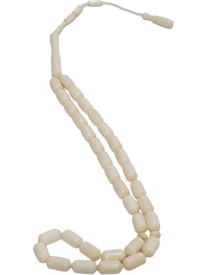 Hasyılmaz Kesme Fildişi Tesbih 12,40 Gram - Koleksiyonluk Fil Dişi Tespih (F024)