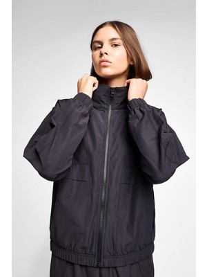 Lescon 25BTBA002060 Kadın Antrenman Fermuarlı Kapşonlu Üst