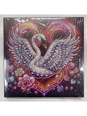 Elegantshop Tuval 5d Yapışan Boncuk Mozaik Tablo 25*25 cm YY88