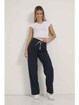 Armalife 3972 Çift Bel Palazzo Kadın Pantolon