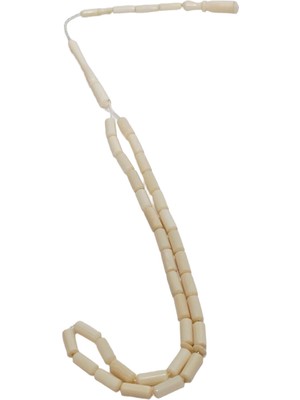 Hasyılmaz Kesme Fildişi Tesbih 4,50 Gram - Koleksiyonluk Fil Dişi Tespih (F022)