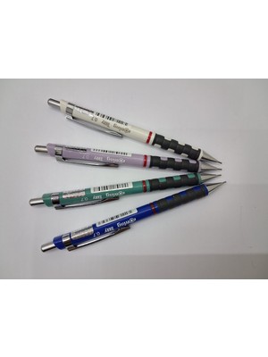 Rotring Tikky Mekanik 0,7mm 4 Lü(Beyaz Lila Yeşil Mavi)