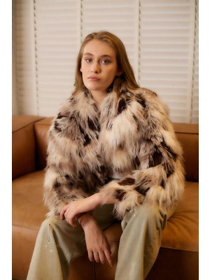 Robin D99762 Kadın Kürk Mont