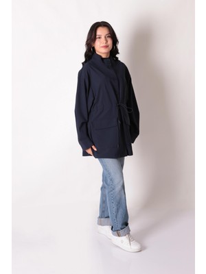 İkoll Ikoll 0035623 Kadın Cep ve Tünel Detaylı Kap