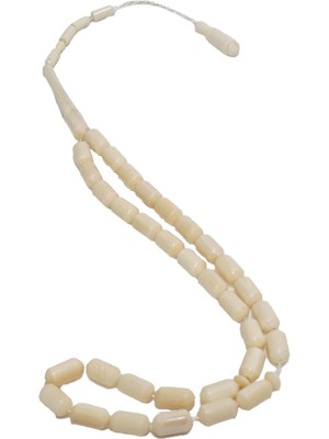 Hasyılmaz Kesme Fildişi Tesbih 8,80 Gram - Koleksiyonluk Fil Dişi Tespih (F025)