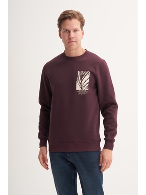 Cazador 53805 Erkek Bisiklet Yaka Sweatshirt