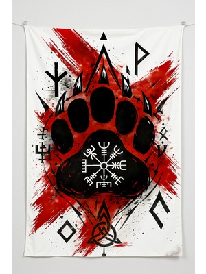 Charmbi Gamer Duvar Örtüsü -  Çok Renkli Anime Temalı Kumaş Oda Dekoru Tapestry