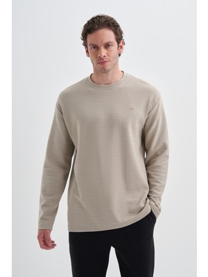 Cazador 50690 Erkek Bisiklet Yaka Sweatshirt
