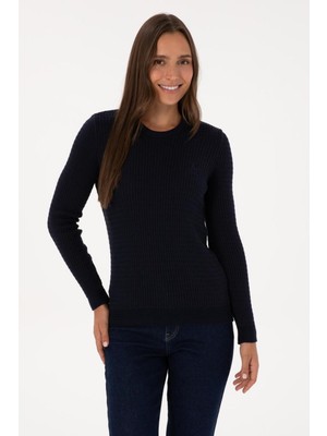 U.s. Polo Assn. G082SZ0TK-2226393 Slim Kadın Triko Kazak