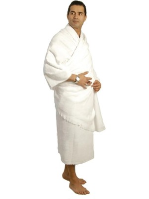 luxurianthome 1250GR. %100 Pamuk Hac - Umre Için Erkek Ihram