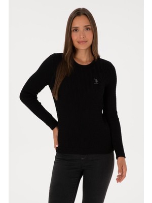 U.s. Polo Assn. G082SZ0TK-2226393 Slim Kadın Triko Kazak