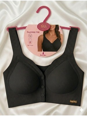 Best Bra Lazer Kesim Balensiz Dikişsiz Önden Çıtçıtlı Çıkarılabilir Pedli Iz Yapmayan Sütyen