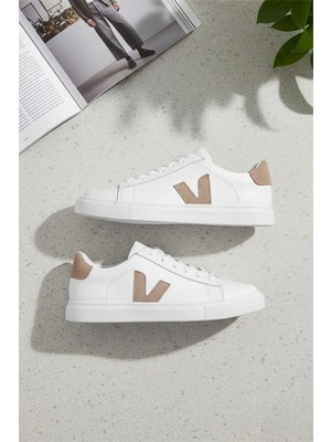 Ayakkabı Fuarı Elit VRA1900 Erkek Klasik Sneaker Beyaz
