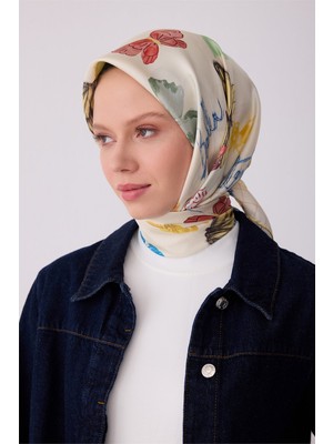 80 Belli Twill Ipek Eşarp 4329D