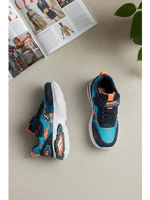 Ayakkabı Fuarı Elit 26YASWS0076 Filet Erkek Çocuk Klasik Sneaker Lacivert