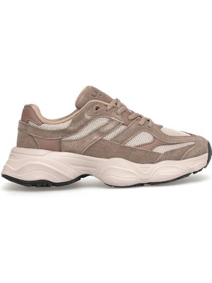 Lufian 122230036 Mery Kadın Hakiki Deri Klasik Sneaker Kum