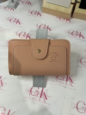 Bordo Çok Bölmeli Cüzdan Yumuşak Suni Deri Premium Kalite