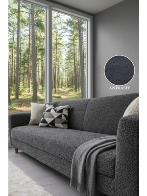 StarMall En Yeni Bohem Desen Kanepe Örtüsü | 3 Kişilik Lastikli Koltuk Örtüsü |çekyat Örtüsü| Koltuk Kılıfı