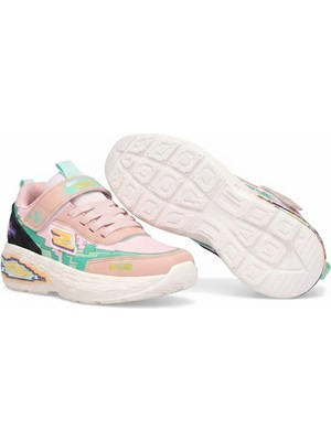 Ayakkabı Fuarı Elit 26YASWS0076 Filet Kız Çocuk Klasik Sneaker Pudra