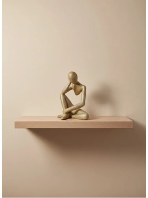 xirshop Dekoratif Insan Figürü Sarı