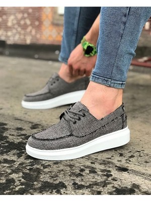 Elma Shop Gri Erkek Günlük Ayakkabı